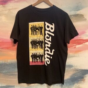 🔥EC🔥Blondie 100% Cotton Band T-shirt.
